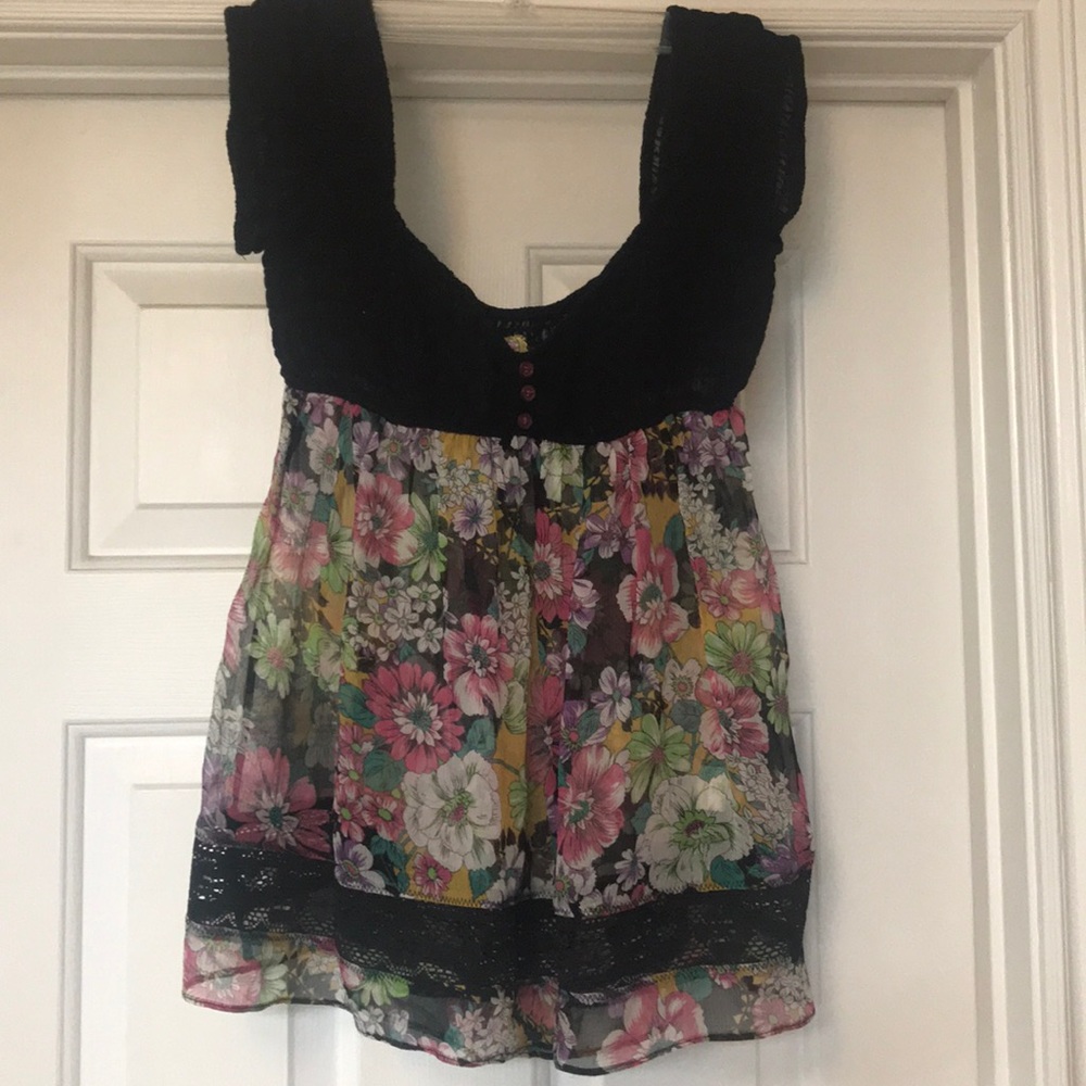 Free people floral top